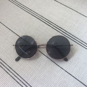 H&M sunglasses black Beatles style